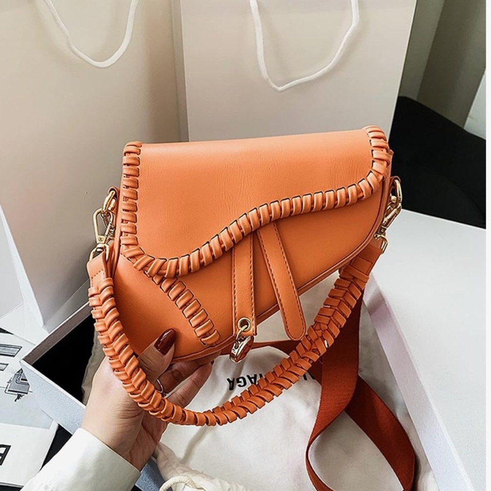 Saddle Shoulder and Crossbody Bag